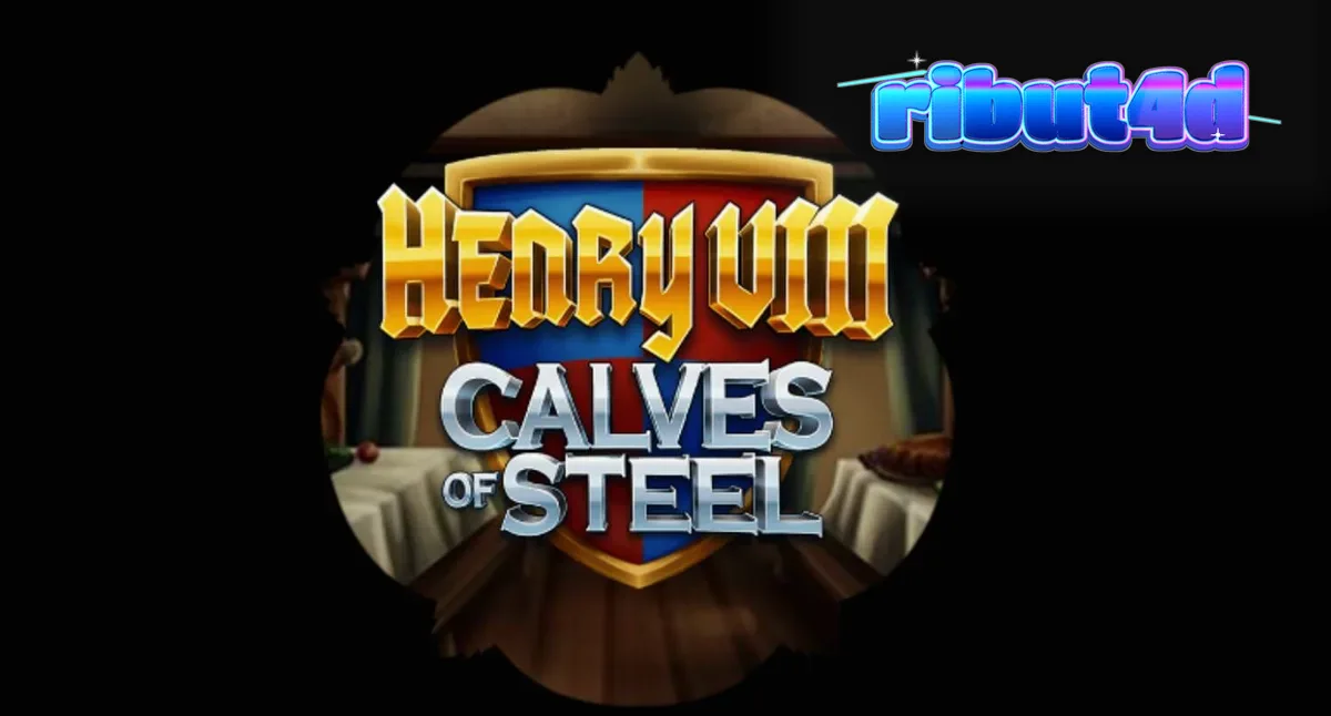 Tampilan visual slot Henry 8th Calves of Steel dengan tema gym kerajaan