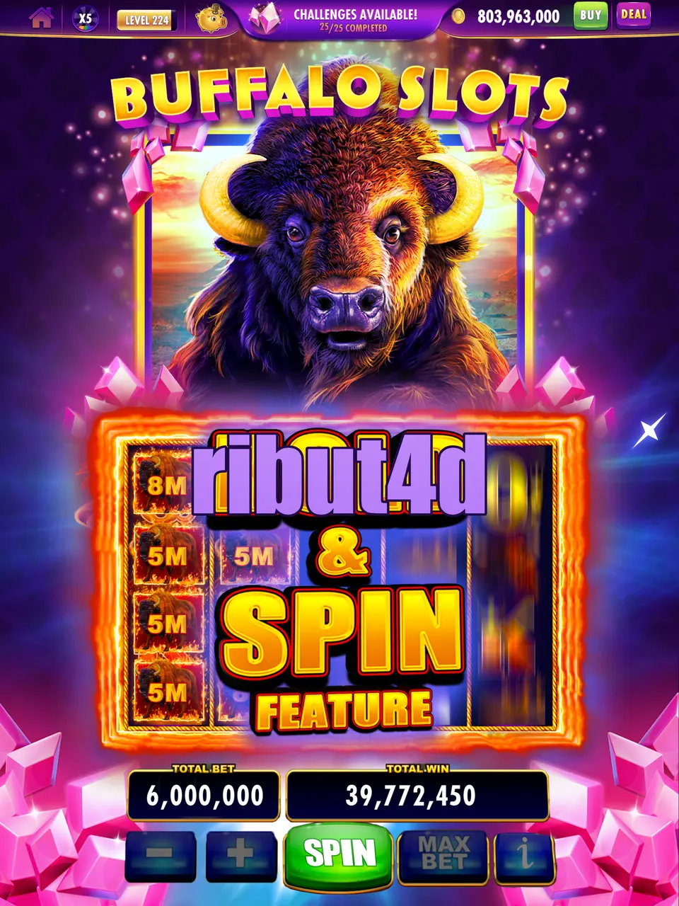 ribut4d Tangkapan Layar - APK Resmi